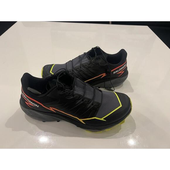 $139 SALMON Thundercross Men’s 11 Trail Running Shoes Black 472954 - Picture 12 of 15